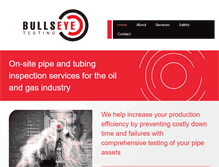 Tablet Screenshot of bullseyeservices.com